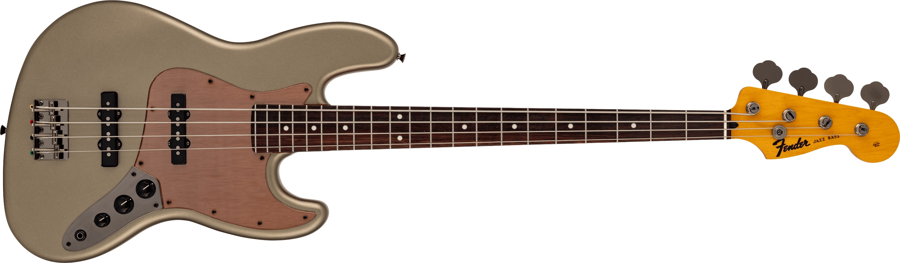 【送料無料】Fender Made in Japan Hybrid II 2026 Collection Jazz Bass, Rosewood Fingerboard, Matte Champagne Mirage《フェンダー》《メイド・イン・ジャパン》 《ハイブリッド2》 《ジャズベース》