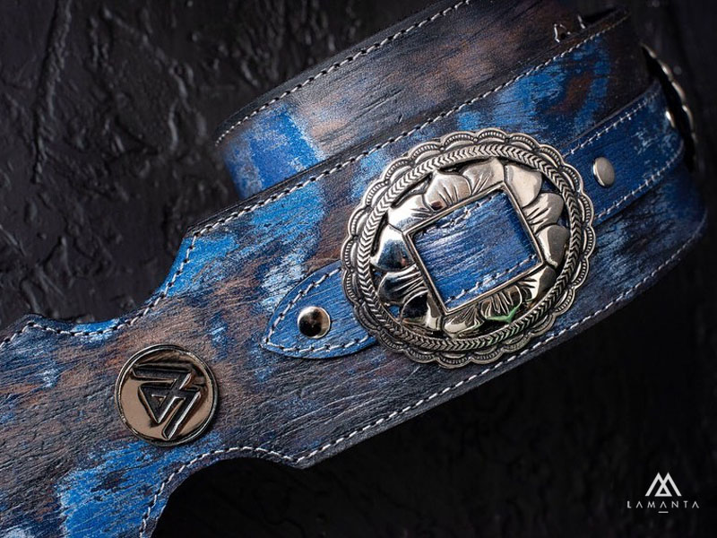 LAMANTA STRAP《ラマンタ》Big Mamma Relic Blue×Silver / LM35RBS