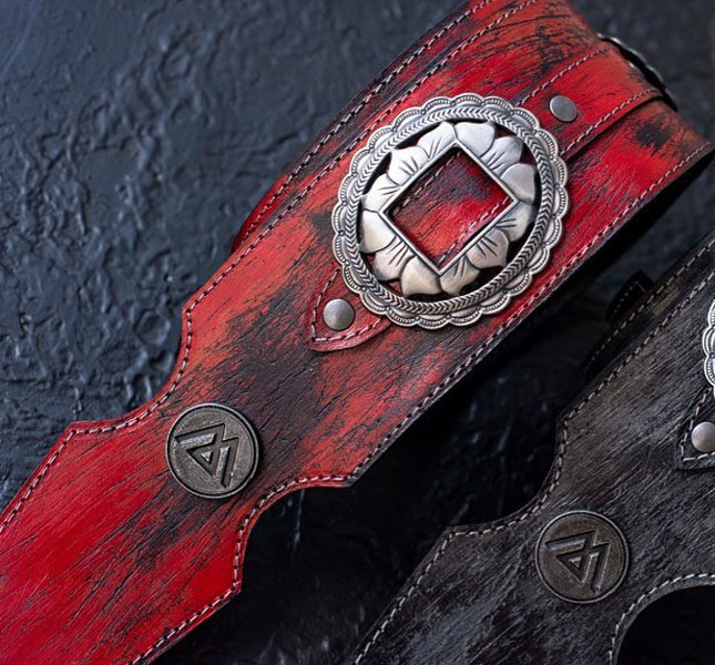 LAMANTA STRAP《ラマンタ》Big Mamma Relic Red×Silver LM35RRS