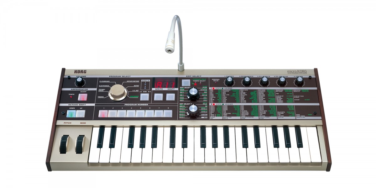 【2024年4月 再復刻 !!】KORG microKORG《コルグ マイクロコルグ》SYNTHSIZER / VOCODER  ♪♪超ロングセラー♪♪