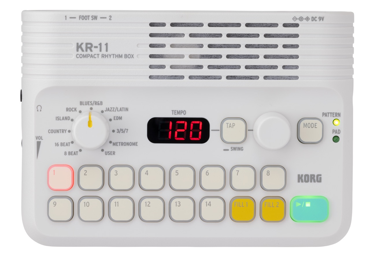 【送料無料】KORG KR-11 ~COMPACT RHYTHM BOX~《コルグ》《リズムボックス》