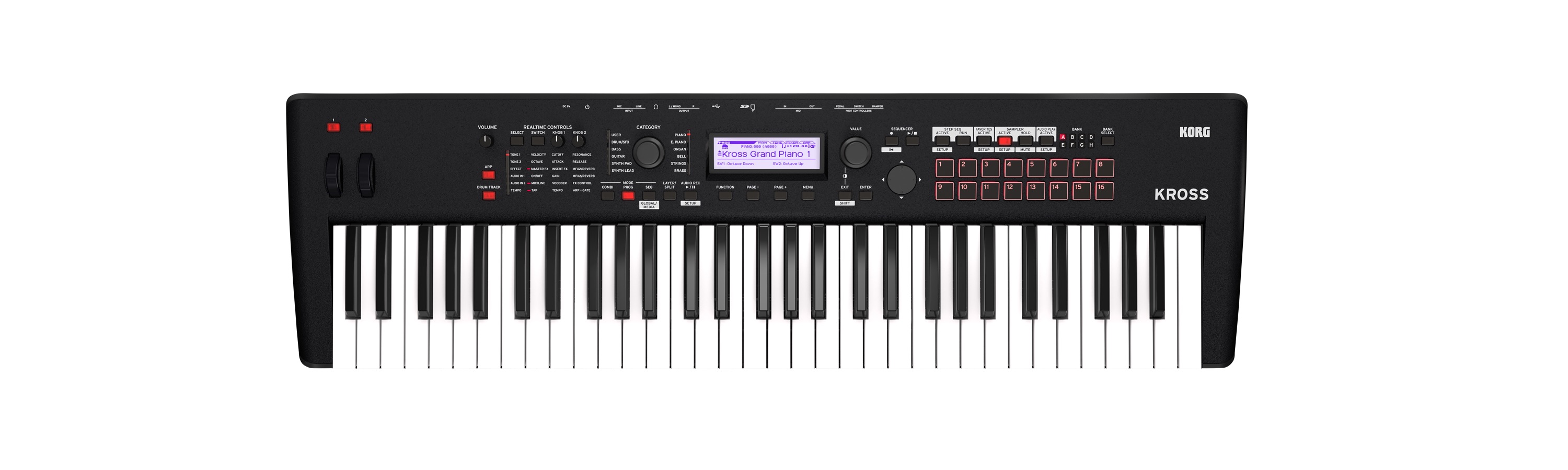 【送料無料】【1台限り/ソフトケースプレゼント】KORG《コルグ》KROSS2-61-MB《クロス2》SYNTHESIZER WORKSTATION《シンセサイザー》《ワークステーション》