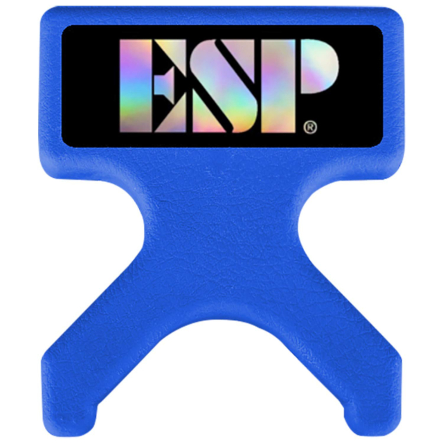 【ネコポスで送料無料♪】ESP AXE HANDLER BLUE PORTABLE GUITAR STAND ポータブル ギタースタンド ブルー【即納可能】