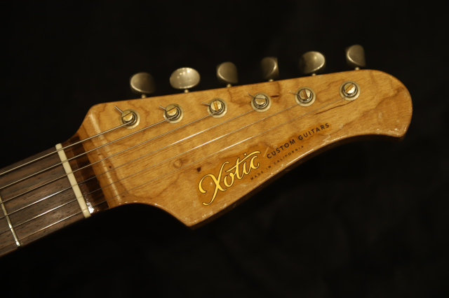 XOTIC XSC-2 Lake Placid Blue over Mercedes Blue HEAVY AGING