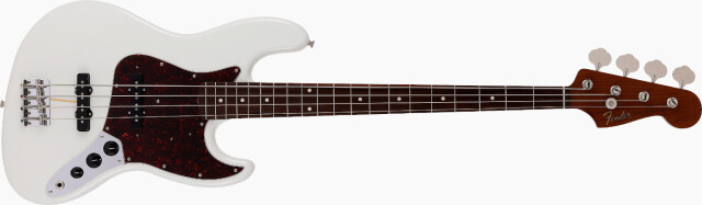 FENDER 《フェンダー》 2021 Collection, MIJ Traditional 《トラディショナル》60s Jazz Bass, Roasted Maple Neck, Rosewood Fingerboard, Olympic White