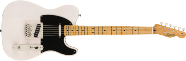 Squier by Fender《フェンダー》《スクワイヤー》Classic Vibe '50s Telecaster, Maple Fingerboard, White Blonde