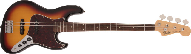 【送料無料】FENDER 《フェンダー》 MADE IN JAPAN TRADITIONAL 60s Jazz Bass, Rosewood,  3-Color Sunburst《メイド・イン・ジャパン・トラディショナル》《ジャズベース》《model#5362100300》