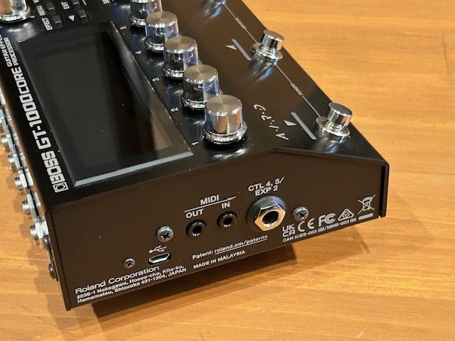 BOSS GT-1000CORE 新品購入品 ワンオーナー 思い立っ
