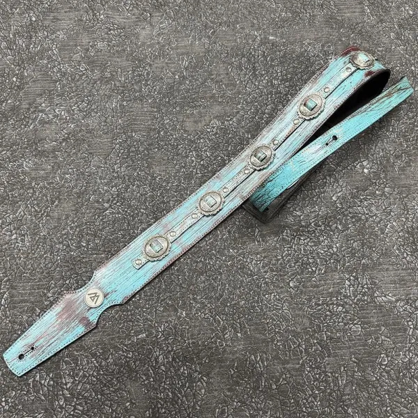 【現品限り】【送料込】LAMANTA STRAP《ラマンタ》Texas Heavy Relic / Turquoise 【LM30TQ】《ターコイズ》《ストラップ》