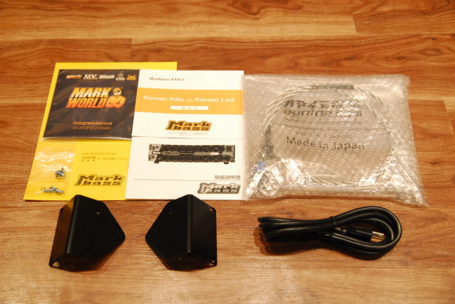 【送料無料】Markbass マークベース EVO1 [MAK-EVO1] ベースアンプヘッド／2ch【初回限定オヤイデスピーカーケーブルつき】