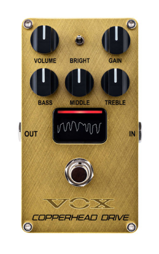 【送料無料】【Nutube搭載のオーバードライブ♪】VOX VALVENEGY 《ヴォックス バルブエナジー》COPPERHEAD DRIVE【即納可能♪】