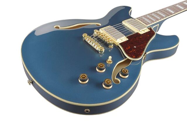 限定生産モデル】Ibanez AS73G PBM(Prussian Blue Metallic