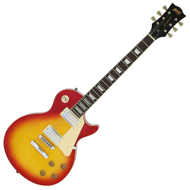 Blitz BLP-450　CS(Cherry Sunburst)《ブリッツ》レスポールタイプ／チェリーサンバースト【送料込】【ソフトケース付属】