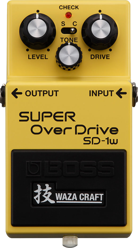 BOSS WAZA CRAFT《ボス 技クラフト》　SD-1W《SUPER Over Drive》