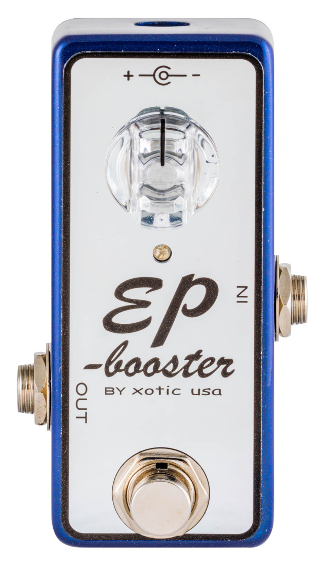 送料込】XOTIC EP Booster Metallic Blue LTD《エキゾチック