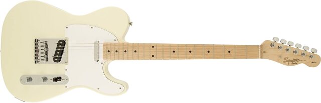 【送料無料】Squier by Fender《スクワイヤー》Affinity Series Telecaster, Maple Fingerboard, Arctic White