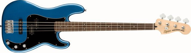 Squier by Fender《フェンダー》《スクワイヤー》Affinity Series Precision Bass PJ, Laurel Fingerboard, Black Pickguard, Lake Placid Blue