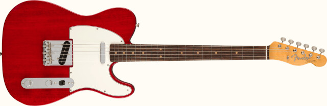 【新製品】Fender《フェンダー》American Vintage II  1963 Telecaster, 　Rosewood Fingerboard, Crimson Red Transparen【即納可能】