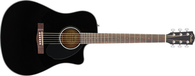 FENDER 《フェンダー》CD-60SCE Dreadnought, Walnut Fingerboard, Black