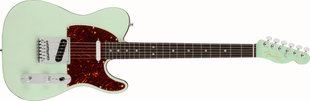 【送料無料】Fender Ultra Luxe Telecaster, Rosewood Fingerboard, Transparent Surf Green フェンダー アメリカン ウルトラ ラックス テレキャスター【即納可能】