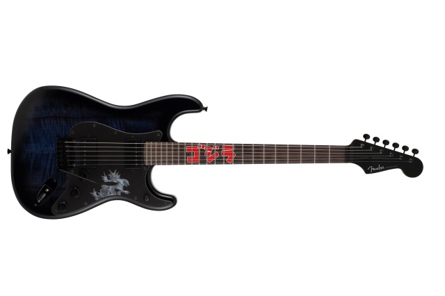 【即納できます】FENDER《フェンダー》Made in Japan Godzilla Stratocaster®, Godzilla Blue《ゴジラ》《ストラトキャスター》