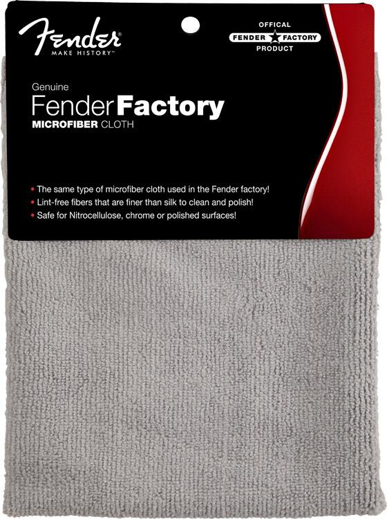 【追跡可能メール便(ポスト投函)でお届けします。代引き不可です】Fender Care & Cleaning《フェンダー クロス》《Factory Microfiber Cloth》《P.N.0990523000》