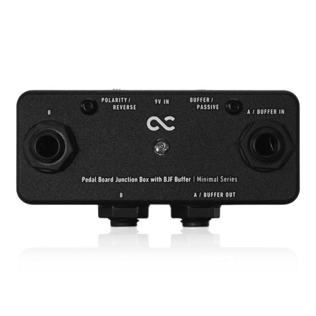 【送料込】One Control "Minimal Series" Pedal Board Junction Box with BJF Buffer《ワンコントロール》《ミニマル・シリーズ》《ジャンクション・ボックス》