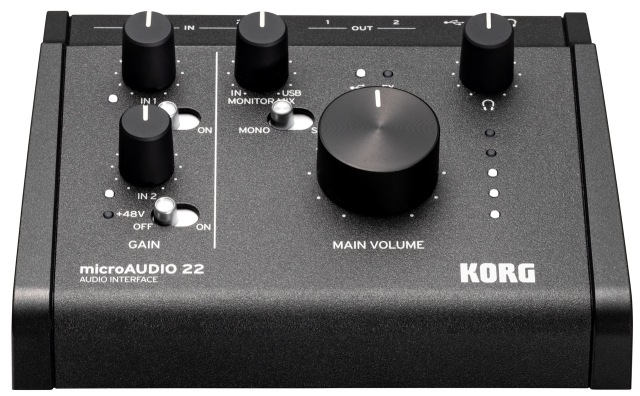 【送料込】KORG《コルグ》microAudio 22 - AUDIO INTERFACE -《オーディオ・インターフェース》