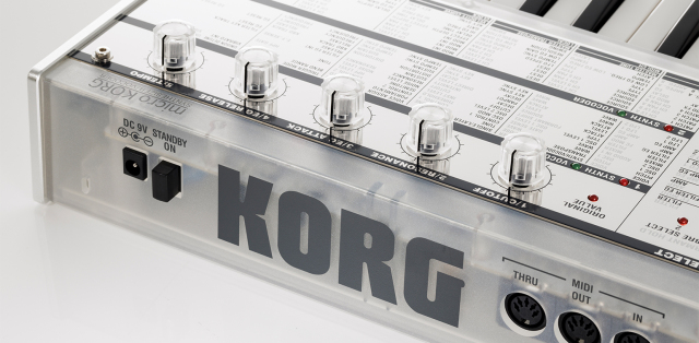 KORG micro korg microkorg マイクロコルグ microKORG Crystal - SYNTHESIZER/VOCODER | KORG (Japan)