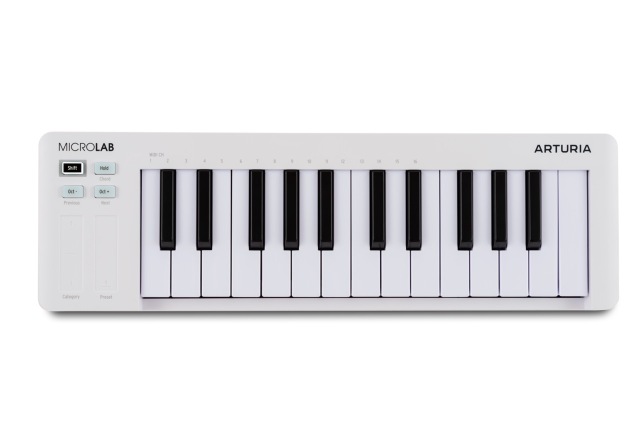 【送料込】ARTURIA《アートゥリア》MicloLab mk3 White《MIDキーボード＆Iコントローラー》
