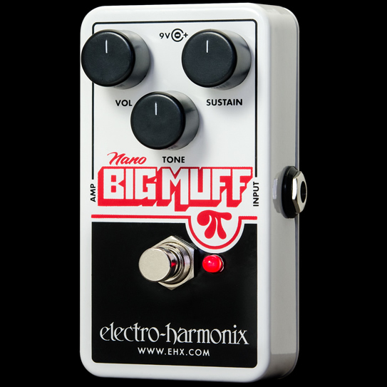 【限定特価】electro-harmonix《エレクトロハーモニックス》Nano Big Muff Pi《Disortion/Fazz/Overdrive》