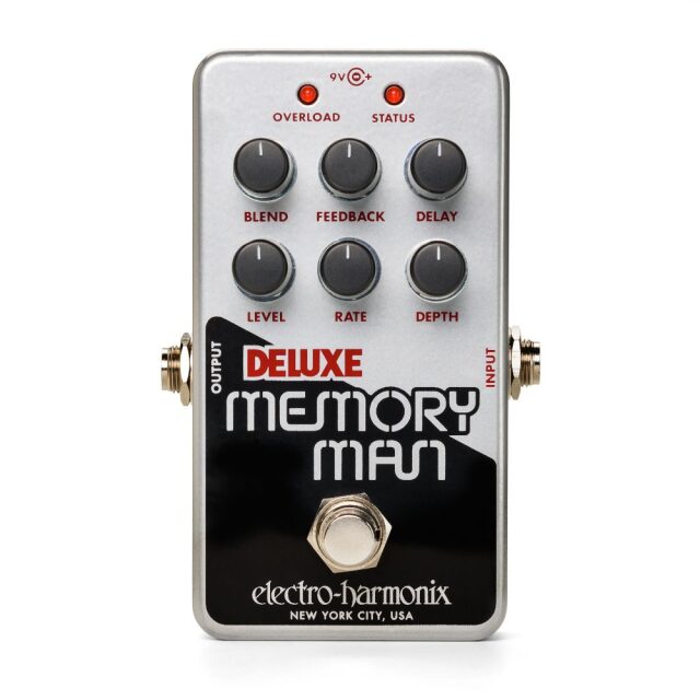 electro-harmonix《エレクトロハーモニックス》Nano Deluxe Memory Man《Analog Delay》