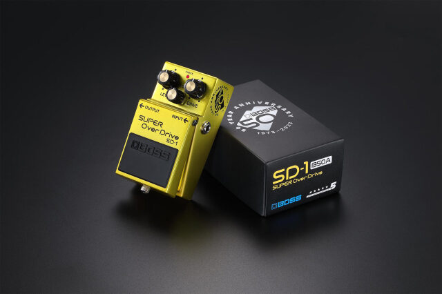 【送料込】【数量限定】【BOSS 50周年記念ペダル】BOSS《ボス》SD-1 B50A SUPER OverDrive (50th Anniversary)