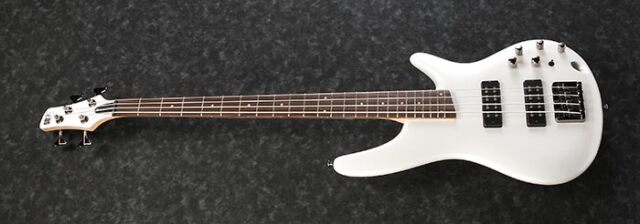 送料無料】Ibanez《アイバニーズ》SR300E PW(Pearl White)《ベース