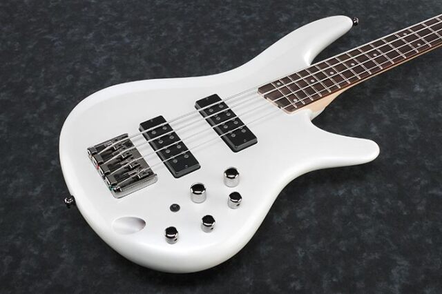 送料無料】Ibanez《アイバニーズ》SR300E PW(Pearl White)《ベース