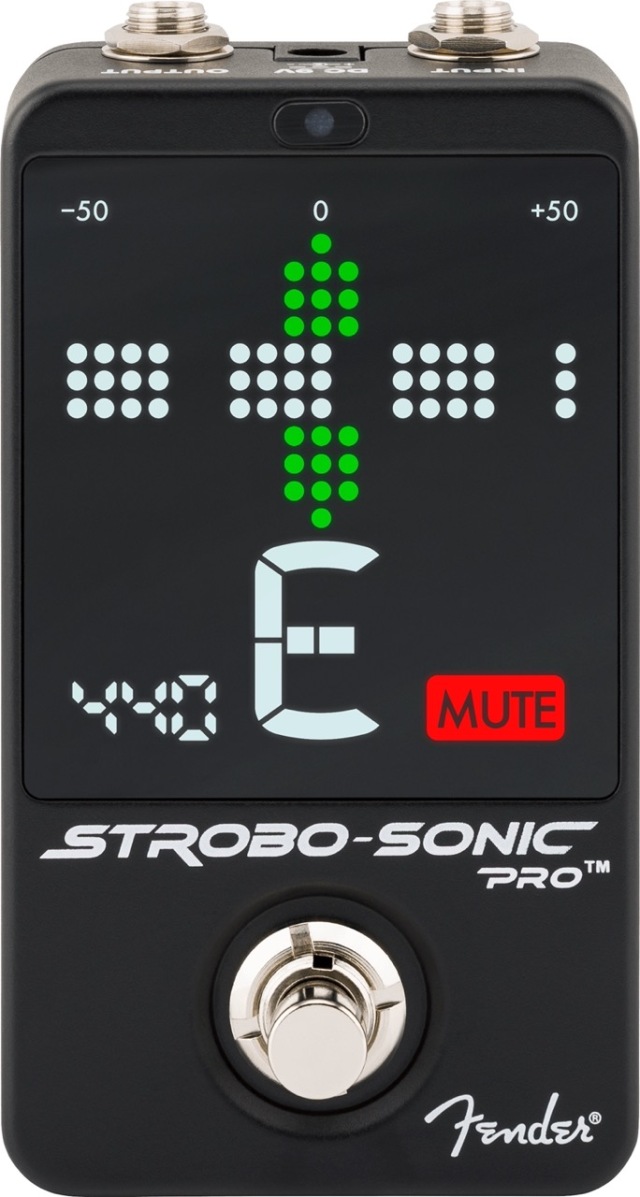 【送料無料】Fender《フェンダー》Strobo-Sonic Pro - Tuner Pedal《ストロボ・チューナー》
