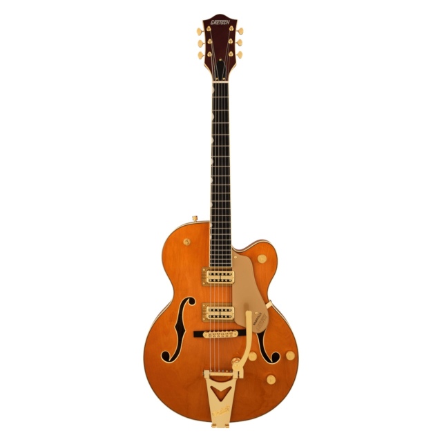 【送料無料】Gretsch《グレッチ》Synchromatic Nashville Hollow Body Single-Cut with Bigsby®, Ebony Fingerboard, 50's Orange Stain