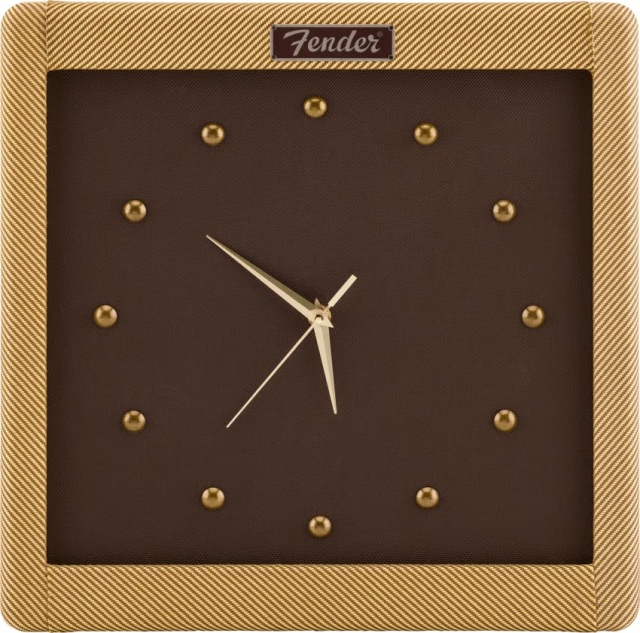 【送料込】Fender《フェンダー》Tweed Wall Clock《ウォール・クロック》《壁掛け時計》