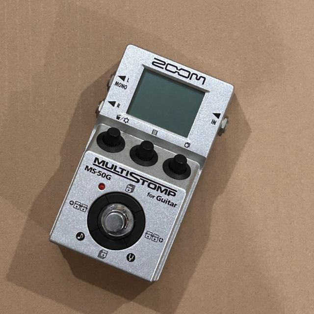 【中古商品 / USED】【送料無料】ZOOM《ズーム》MS-50G MultiStomp Guitar Pedal《マルチ ストンプペダル》《生産完了品》