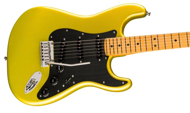 土日限定送料無料　最終価格　フェンダーメキシコ　ストラト　イエロー 送料無料】FENDER American Ultra II Stratocaster/MN/SFL《フェンダー
