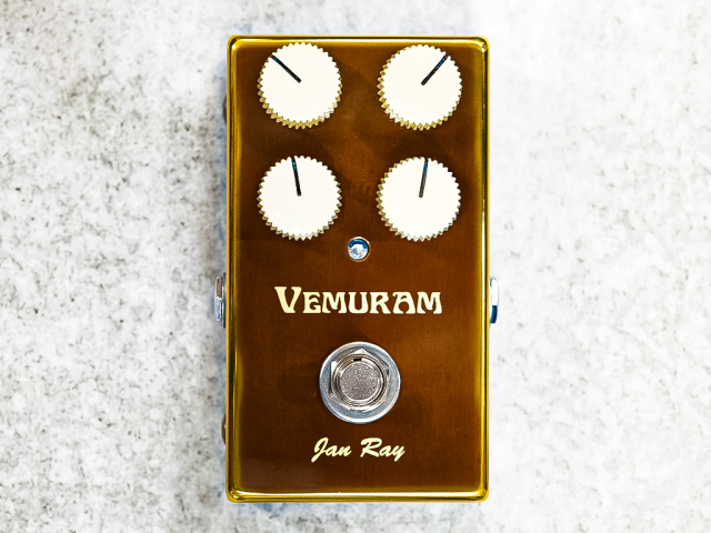VEMURAM Jan Ray : BOOST-OVERDRIVE Pedal 《ヴェムラム》《オーバードライブ》《ブースター》