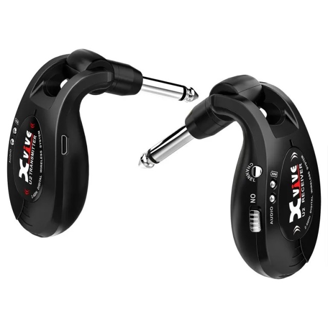 【送料無料】Xvive XV-U2/BK - U2 Wireless Guitar System / Black《ギター用ワイヤレスシステム》《送信機＆受信機セット》