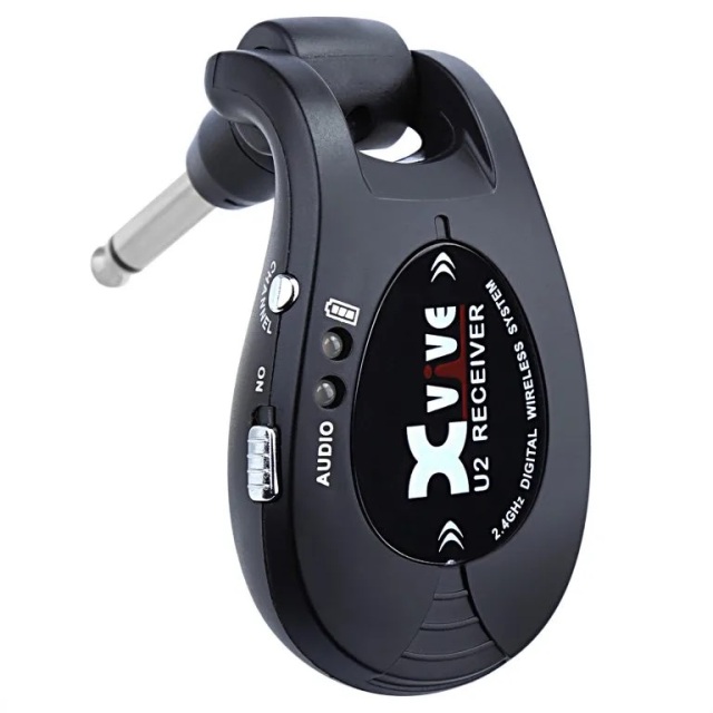 新品同様 Xvive XV-U2 BK＋未使用専用ホルダーセット 送料無料】Xvive XV-U2/BK - U2 Wireless Guitar System / Black