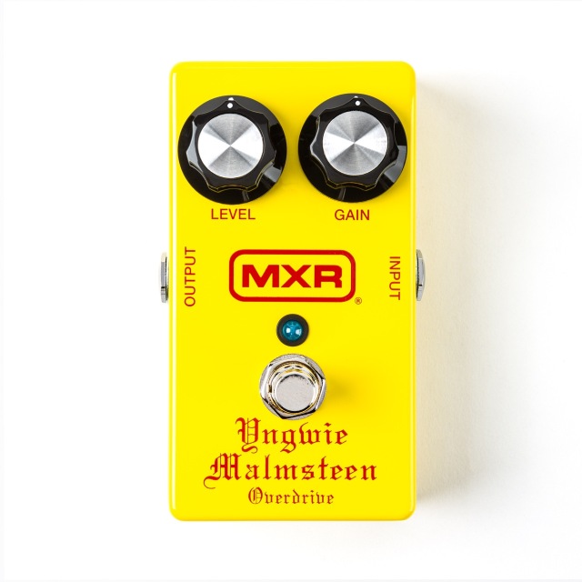 【新品】MXR Yngwie Malmsteen Overdriveイングヴェイ 送料込】【数量限定・イエローカラー】MXR YJM308S - YNGWIE