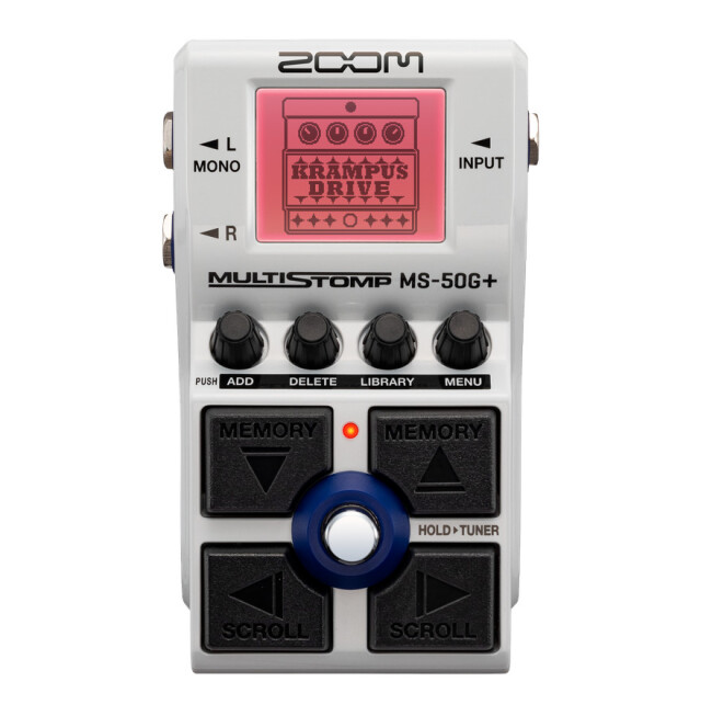 【送料込】ZOOMズーム  MS50G+ Multistomp
