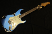 XOTIC XSC-2　Lake Placid Blue over Mercedes Blue　HEAVY AGING　《エギゾティック エレキギター》