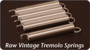 Raw Vintage ロウビンテージ RVTS-1 Tremolo Springs トレモロスプリング／5本セット【追跡可能メール便(ポスト投函)でお届けします。】【代引不可です】