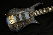 【限定生産モデル】SPECTOR EURO5LT/BLUE FADE [POPLAR BURL TOP] スペクター ユーロ ５弦 ポプラバール/トップー ユーロ  ブルーフェード