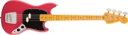 【送料無料】Fender《フェンダー》American Professional Classic Mustang Bass®, Maple Fingerboard, Faded Dakota Red《アメリカン・プロフェッショナル・クラシック》《ムスタング・ベース》