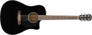 FENDER 《フェンダー》CD-60SCE Dreadnought, Walnut Fingerboard, Black